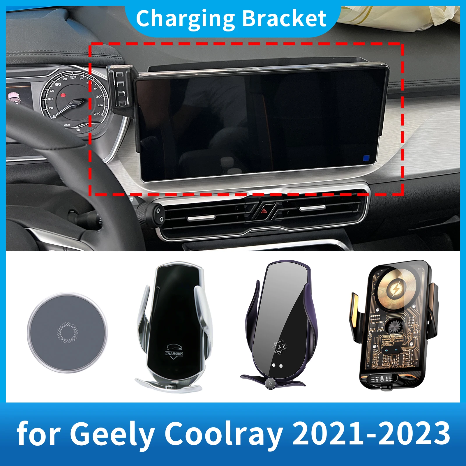 for Geely Coolray 2021-2023 Accessories Charging Car Mobile Phone Holder GPS Bracket Navigation Stand Auto
for Geely Coolray 2021-2023 Accessories Charging Car Mobile Phone Holder GPS Bracket Navigation Stand Auto