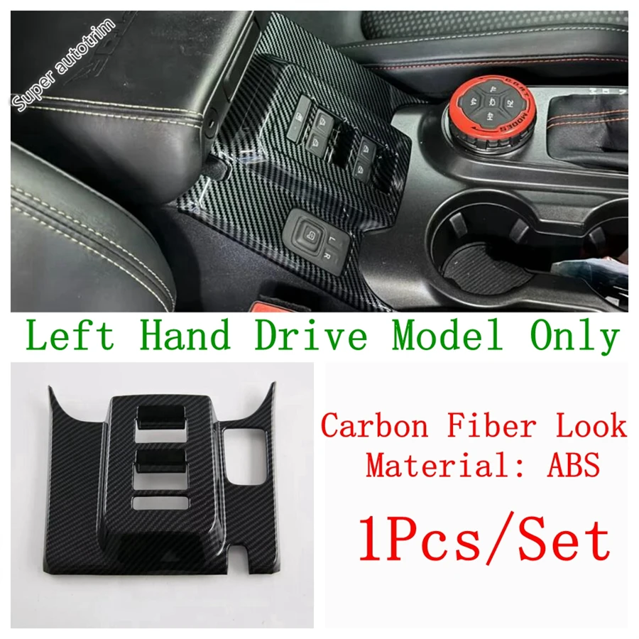 For Ford Bronco 2021 - 2025 Car Inner Door Window Glass Lift Switch Button Panel Sticker Cover Trim ABS Carbon Fiber Accessories
For Ford Bronco 2021 - 2025 Car Inner Door Window Glass Lift Switch Button Panel Sticker Cover Trim ABS Carbon Fiber Accessories