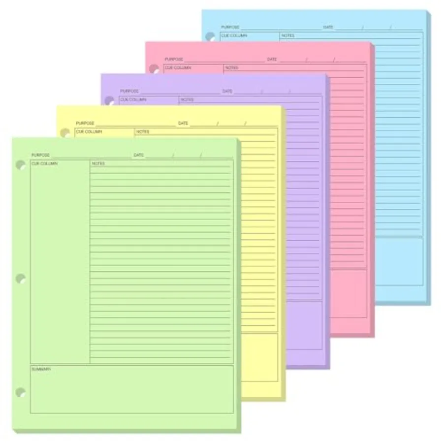 Sheets Cornell Notes Loose Leaf Paper, 8.5 x 11 Inch, 3 Hole Punch, Cornell Notes Filler Paper for School Office College Busine
Sheets Cornell Notes Loose Leaf Paper, 8.5 x 11 Inch, 3 Hole Punch, Cornell Notes Filler Paper for School Office College Busine