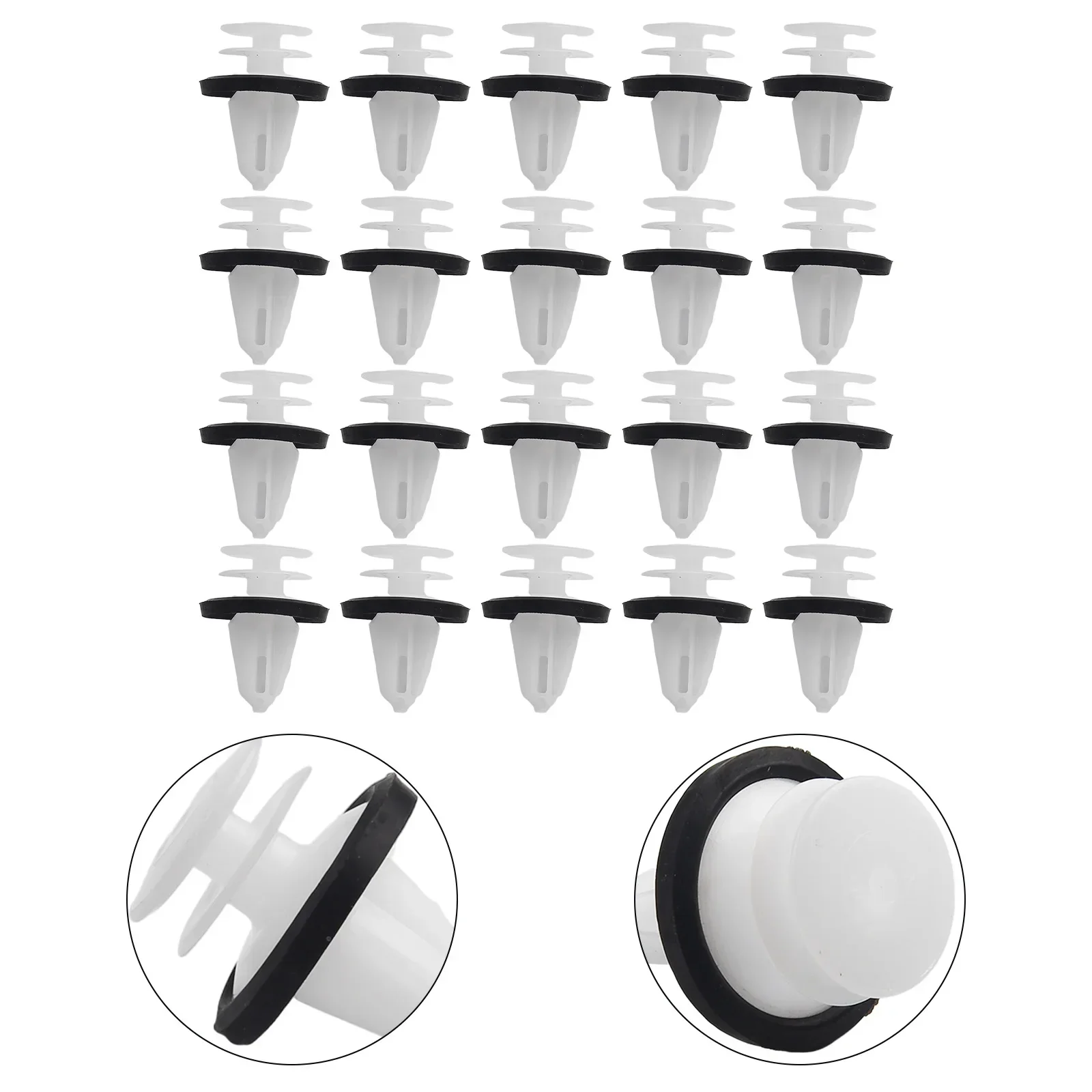 20Pcs Car Clips Door Trim Panel Retainer With Sealant For Tesla For Ford 102540100A W713297-S300 4831516 Car Accessories
20Pcs Car Clips Door Trim Panel Retainer With Sealant For Tesla For Ford 102540100A W713297-S300 4831516 Car Accessories