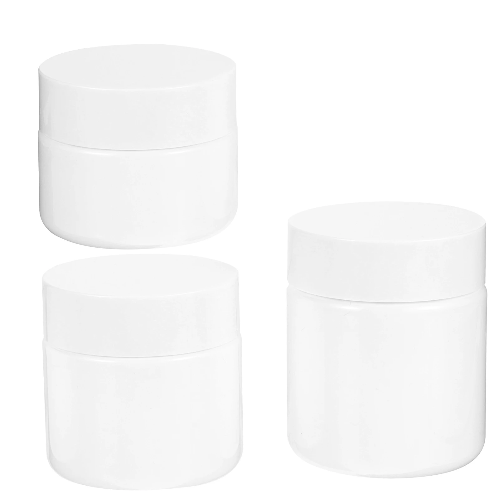 3pcs PET Containers Cream Jars Lotion Bottles Portable Boxes Abs PP Material Reusable Sealing Technology Skin Care
3pcs PET Containers Cream Jars Lotion Bottles Portable Boxes Abs PP Material Reusable Sealing Technology Skin Care