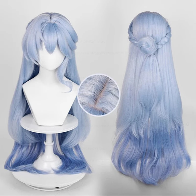 Game HSR Robin Cosplay Wig 96cm Long Blue Gradient Robin Anime Wig Heat Resistant Synthetic Hair Halloween Wig + Wig Cap
Game HSR Robin Cosplay Wig 96cm Long Blue Gradient Robin Anime Wig Heat Resistant Synthetic Hair Halloween Wig + Wig Cap