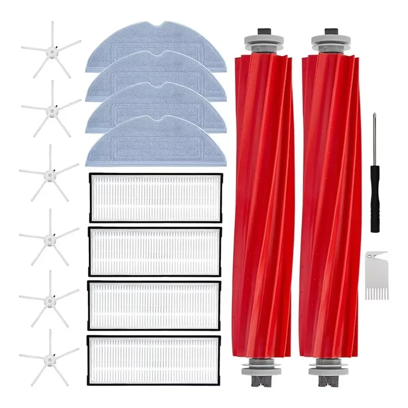 Accessory Set For Roborock S7 Pro Ultra/S7 Maxv Ultra,Dust Bags, Main Roller Brush Robot Vacuum Cleaner Accessories
Accessory Set For Roborock S7 Pro Ultra/S7 Maxv Ultra,Dust Bags, Main Roller Brush Robot Vacuum Cleaner Accessories