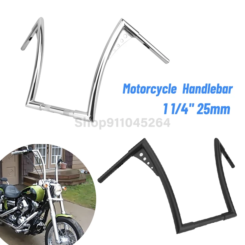 16 Inch Motorcycle 1 1/4‘’ 25mm Zero Drag Bar Handlebar Rise Ape Hangers For Harley Sportster XL883/1200 X48 Dyna Bobber Softail
16 Inch Motorcycle 1 1/4‘’ 25mm Zero Drag Bar Handlebar Rise Ape Hangers For Harley Sportster XL883/1200 X48 Dyna Bobber Softail