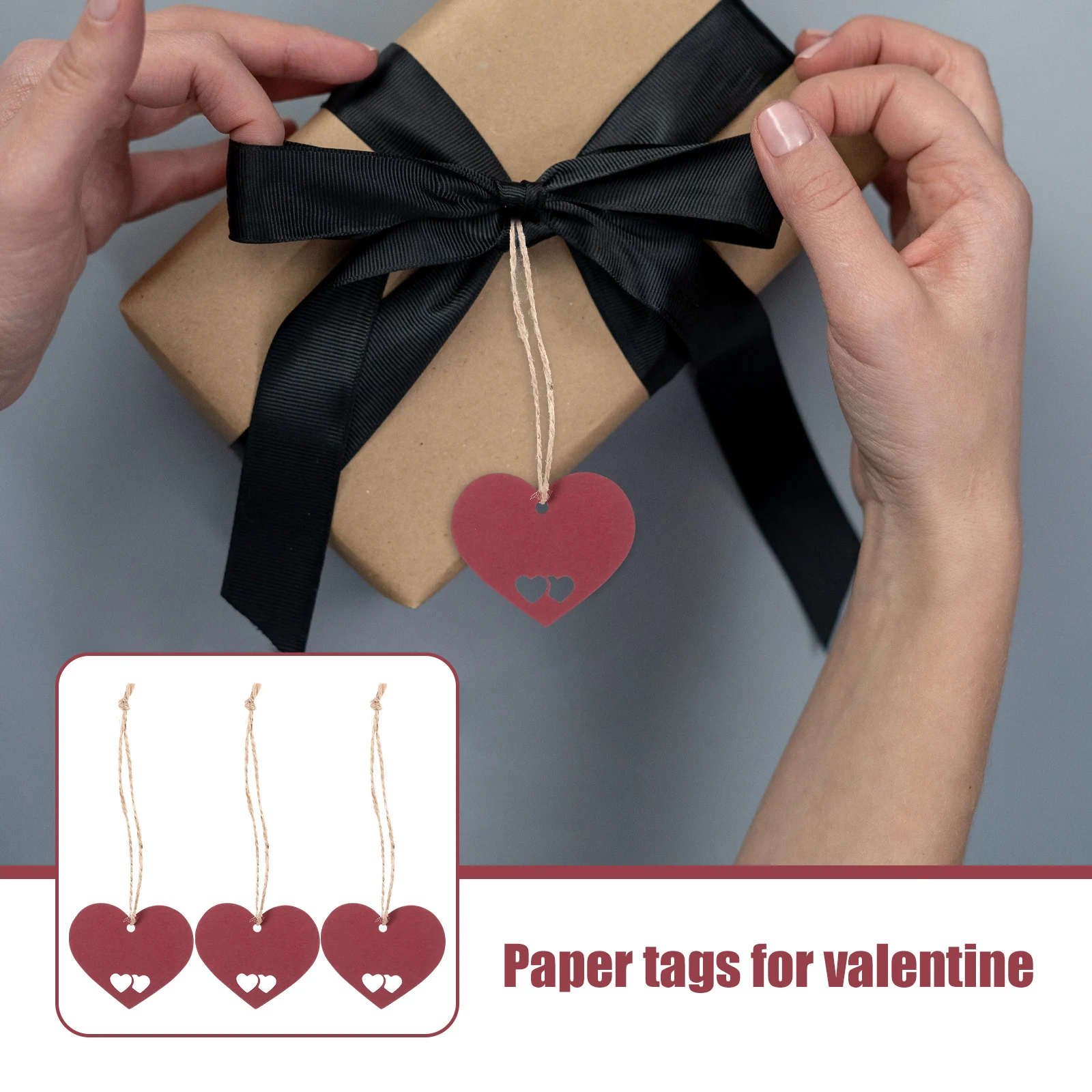 1Set Heart Shaped Paper Tags for Gifts Romantic DIY Craft Tags Valentine's Day Decorative Hanging Labels Heart Cutouts
1Set Heart Shaped Paper Tags for Gifts Romantic DIY Craft Tags Valentine's Day Decorative Hanging Labels Heart Cutouts