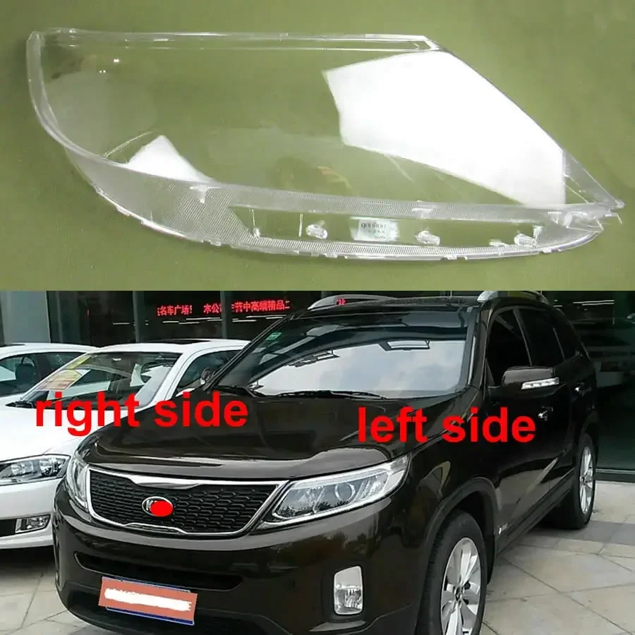 For Kia Sorento 2013 2014 Front Headlamp Cover Transparent Mask Headlight Shell Lens Plexiglass Replace Original Lampshade
For Kia Sorento 2013 2014 Front Headlamp Cover Transparent Mask Headlight Shell Lens Plexiglass Replace Original Lampshade