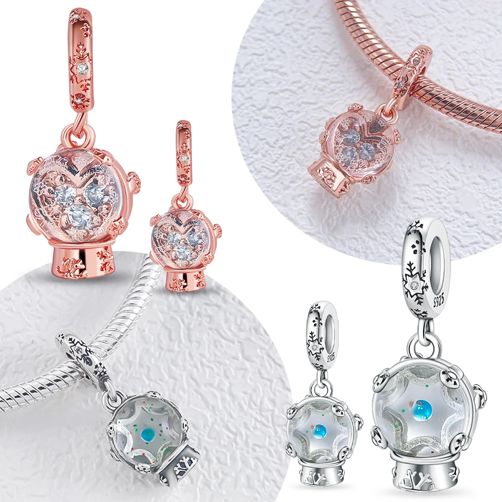 925 Sterling Silver Transparent Ball Charms Beads Fit Original Bracelet Bag Keychain Charms Beads Pendant Diy Women Jewelry Gift
925 Sterling Silver Transparent Ball Charms Beads Fit Original Bracelet Bag Keychain Charms Beads Pendant Diy Women Jewelry Gift