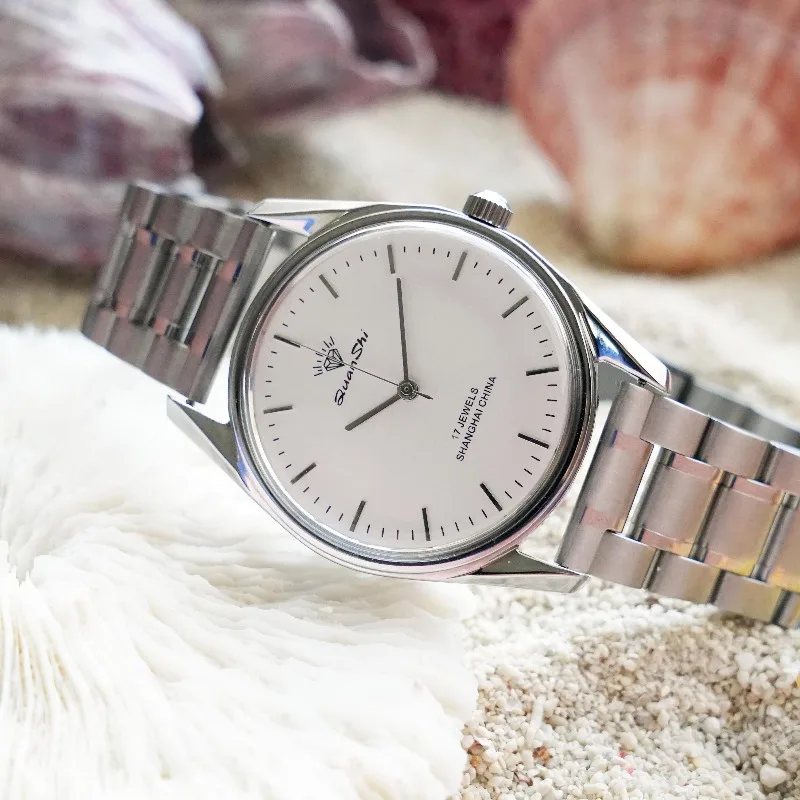 Shanghai Diamond Brand Watch Brand New Stock Retro Manual Winding 17 Diamond 8120 Core Men's Mechanical Watch
Shanghai Diamond Brand Watch Brand New Stock Retro Manual Winding 17 Diamond 8120 Core Men's Mechanical Watch