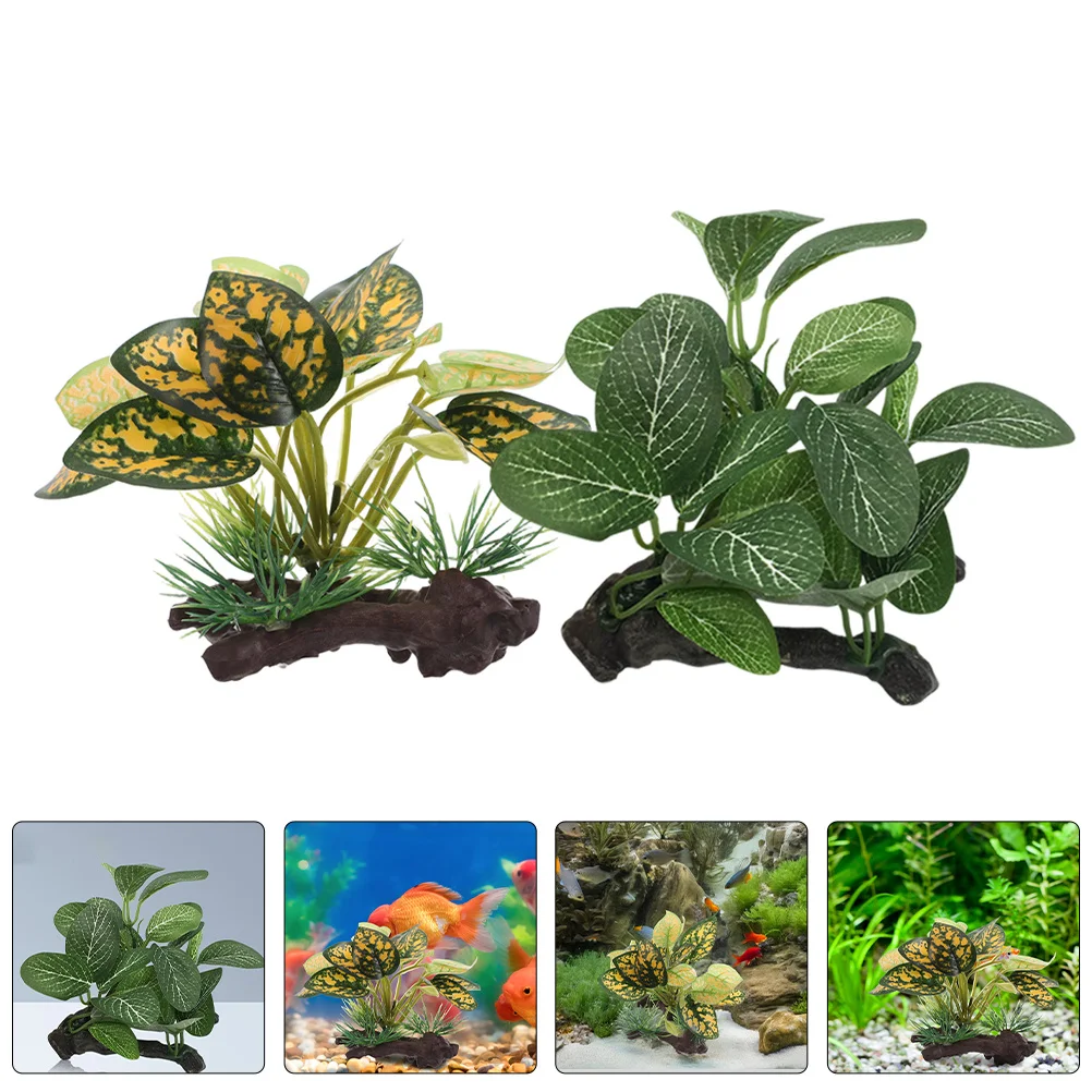 2pcs Realistic Artificial Aquarium Plants Plastic Plant Decoration Fish Tank Landscaping Goldfish Hideaway Betta Leaf Hammock
2pcs Realistic Artificial Aquarium Plants Plastic Plant Decoration Fish Tank Landscaping Goldfish Hideaway Betta Leaf Hammock