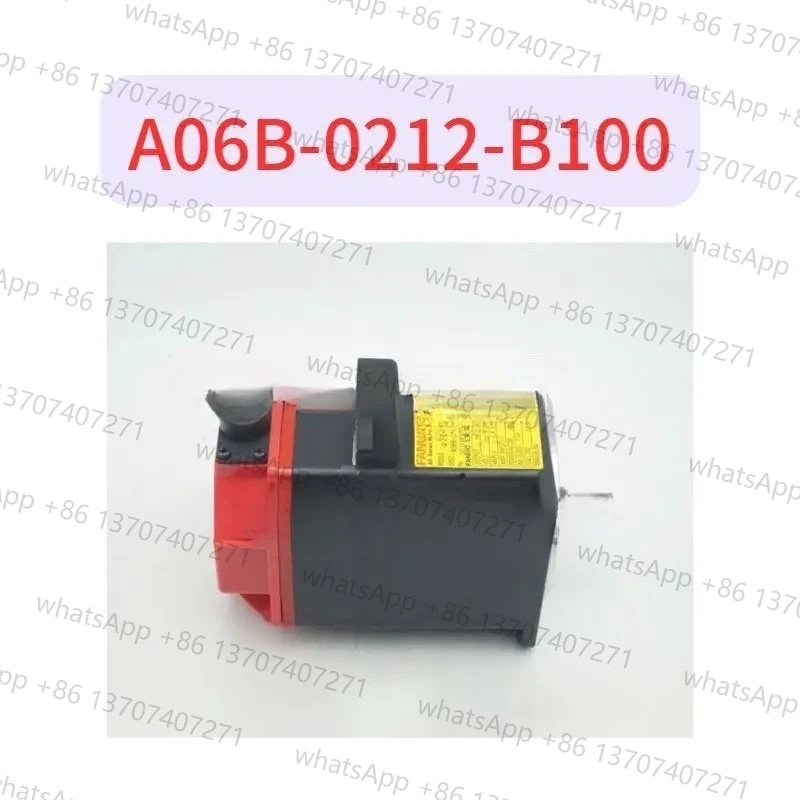 A06B-0212-B100 Used tested ok servo motor for CNC Controller System Very Cheaper
A06B-0212-B100 Used tested ok servo motor for CNC Controller System Very Cheaper