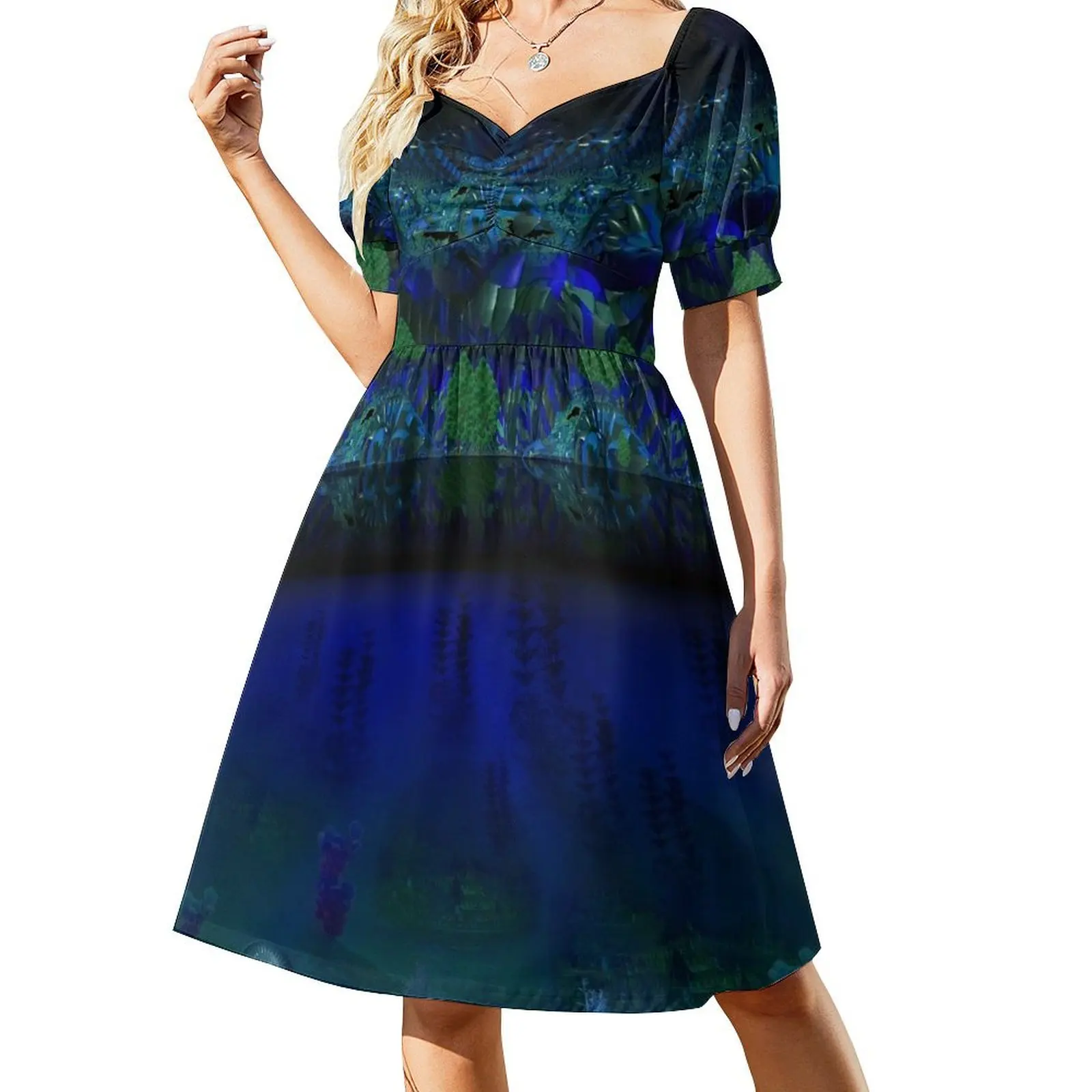 DA Mountain And Underwater Fractal IAFI Short Sleeved Dress long sleeve dress dresses for women 2025 Dress
DA Mountain And Underwater Fractal IAFI Short Sleeved Dress long sleeve dress dresses for women 2025 Dress