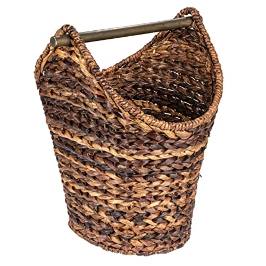Boho Oval Braided Bankuan Bathroom Tissue/Toilet Paper Basket with Wood Handle
Boho Oval Braided Bankuan Bathroom Tissue/Toilet Paper Basket with Wood Handle