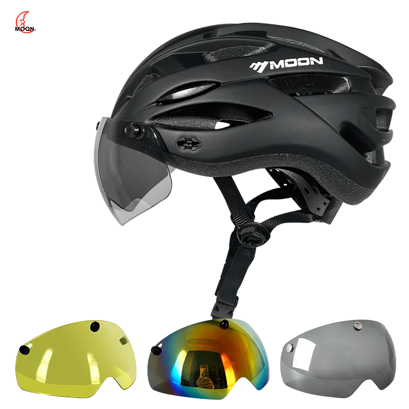 MOON-Adjustable and Lightweight Bike Helmets for Outdoor Sport, Youth Safety Cap, Bicycle Racing Equipment, Mountain Riding
MOON-Adjustable and Lightweight Bike Helmets for Outdoor Sport, Youth Safety Cap, Bicycle Racing Equipment, Mountain Riding