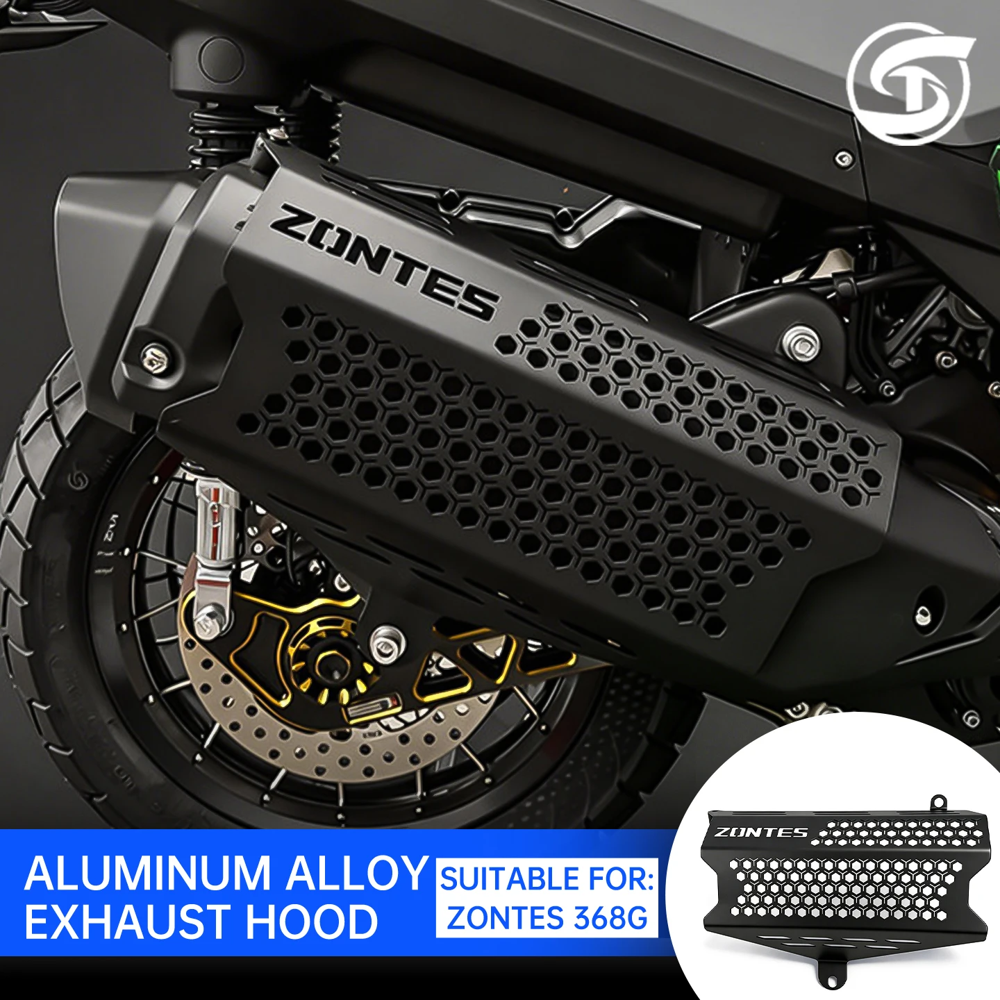 Suitable for ZONTES 368G 368G motorcycle accessories, improved protection, sled engine filter cover, headlight exhaust parts
Suitable for ZONTES 368G 368G motorcycle accessories, improved protection, sled engine filter cover, headlight exhaust parts