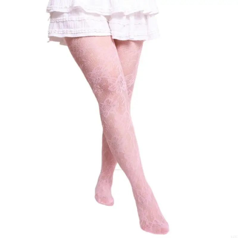 L5YC Elegant Hollowed Out Lace Stockings with Flower Patterned Aesthetic See Through Mesh Tights Pantyhose for Women 
L5YC Elegant Hollowed Out Lace Stockings with Flower Patterned Aesthetic See Through Mesh Tights Pantyhose for Women