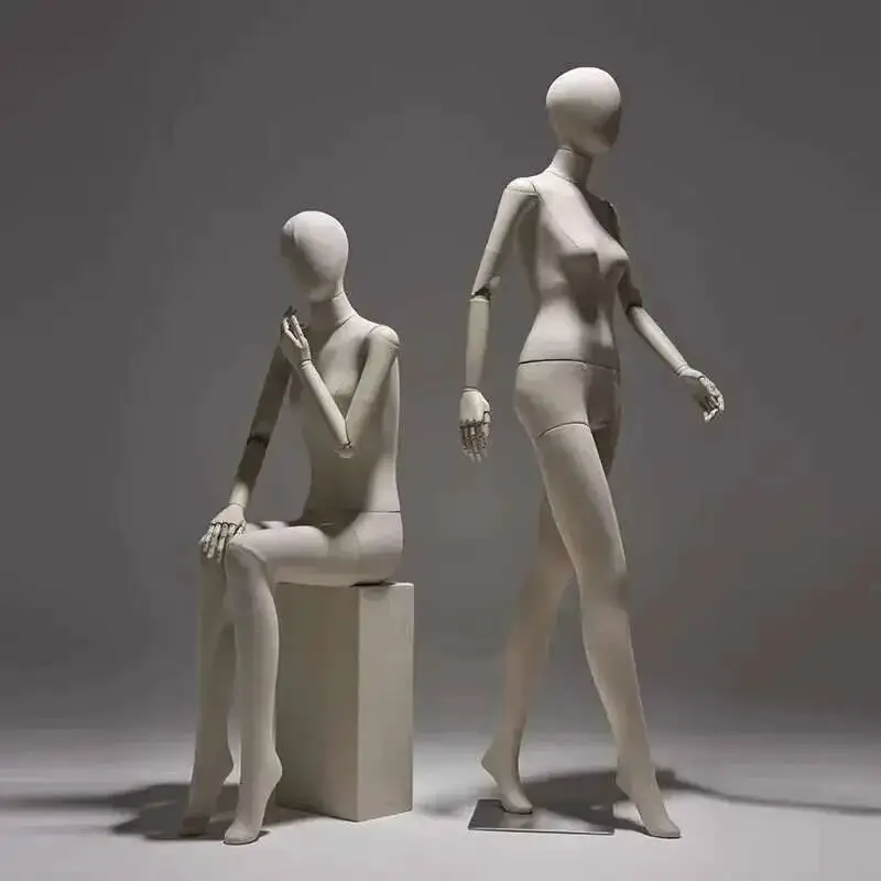 Mannequins Store Women's Display Stand Clothing Underwear Mannequin Window Display Women's Clothing High-end Full Body Mannequin
Mannequins Store Women's Display Stand Clothing Underwear Mannequin Window Display Women's Clothing High-end Full Body Mannequin