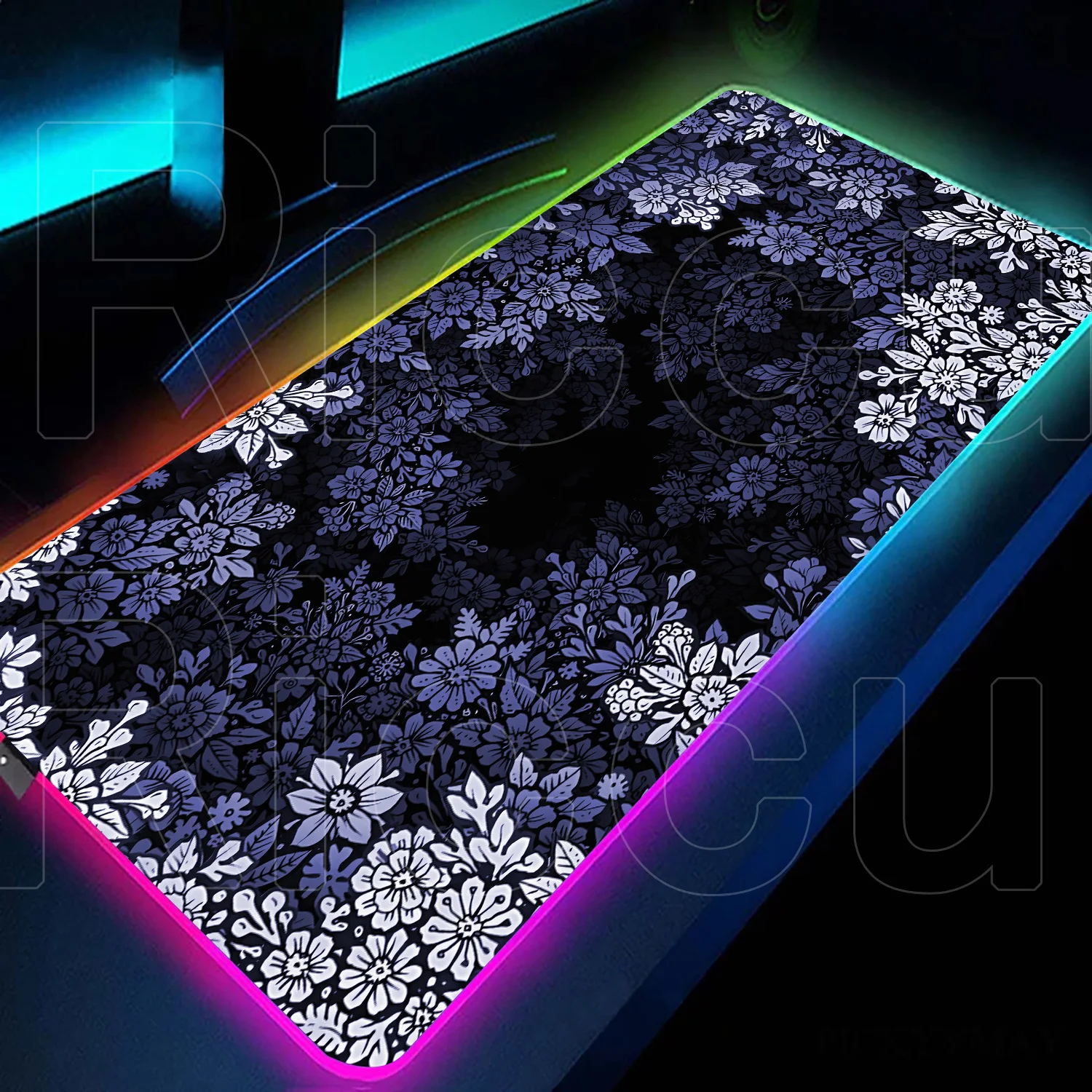RGB Mousepad Minimalism Texture Plant Large Computer Luminescence Keyboard Mat Natural Rubber Anti-Slip Table Pad With Backlight
RGB Mousepad Minimalism Texture Plant Large Computer Luminescence Keyboard Mat Natural Rubber Anti-Slip Table Pad With Backlight