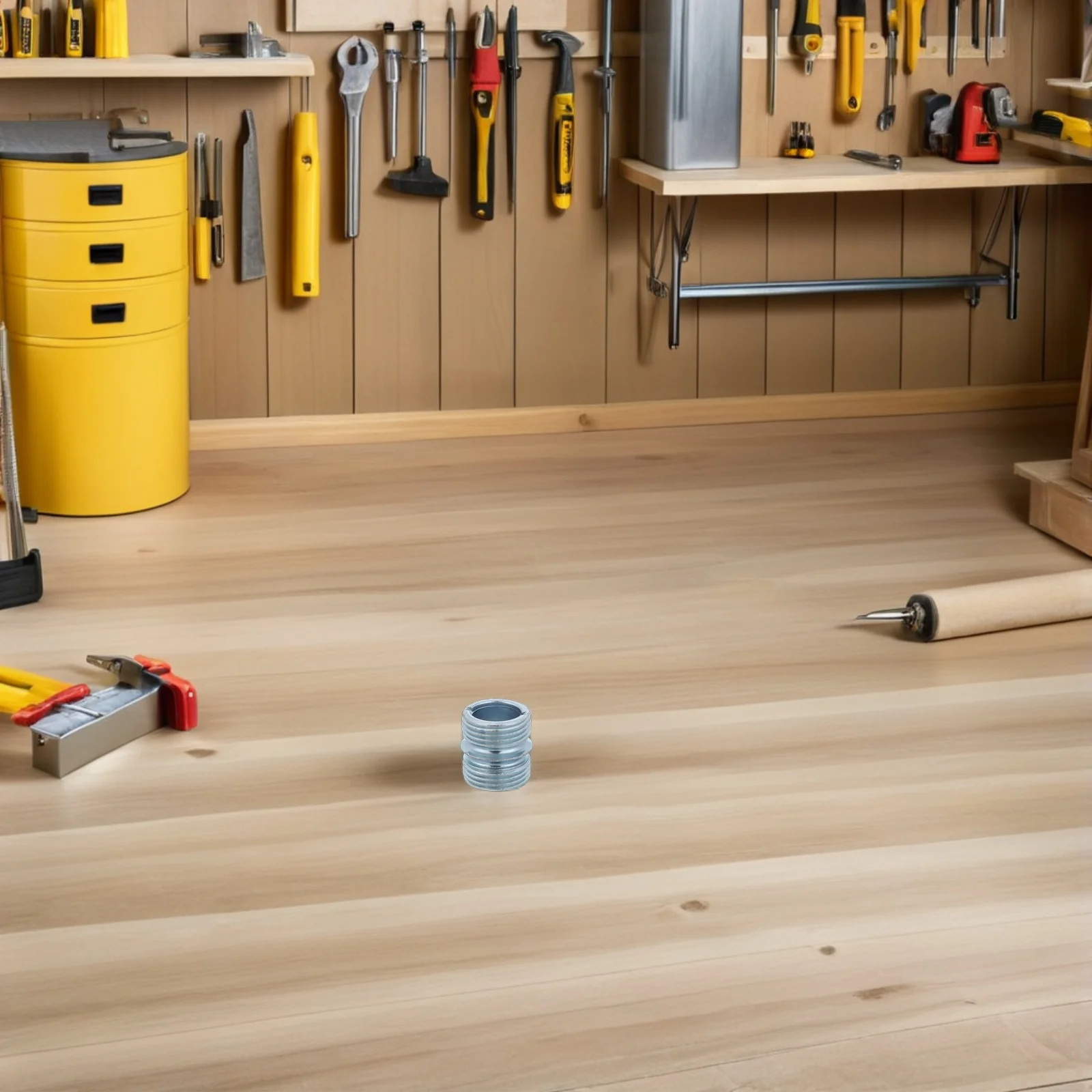 20pcs Shelf Connector 22Mm/7/8" Od Double Thread Fastening Nut For Wire Shelving Metal Storage Shelf Unit Rack Extension
20pcs Shelf Connector 22Mm/7/8" Od Double Thread Fastening Nut For Wire Shelving Metal Storage Shelf Unit Rack Extension