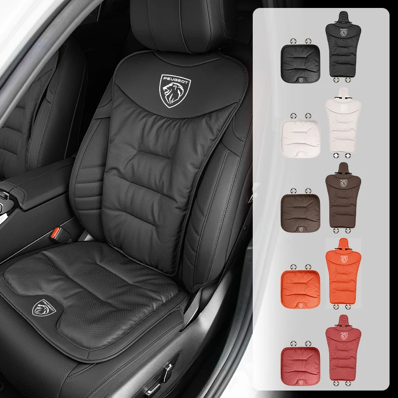 New Luxury Car Perforated Breathable Model Cushion Soft Backrest Seat Cushion Valve Stem For Peugeot 2008 3008 307 308 206 207 2
New Luxury Car Perforated Breathable Model Cushion Soft Backrest Seat Cushion Valve Stem For Peugeot 2008 3008 307 308 206 207 2