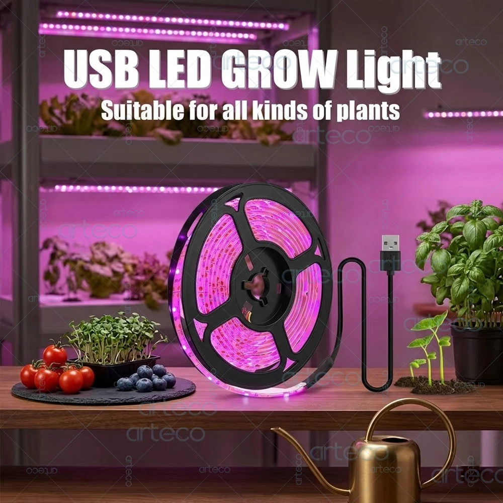 5V LED Grow Light Full Spectrum Plant Lamp Indoor Greenhouse Phyto USB Grow Light Strip Flowers Hydroponic Lighting IP20 IP65
5V LED Grow Light Full Spectrum Plant Lamp Indoor Greenhouse Phyto USB Grow Light Strip Flowers Hydroponic Lighting IP20 IP65