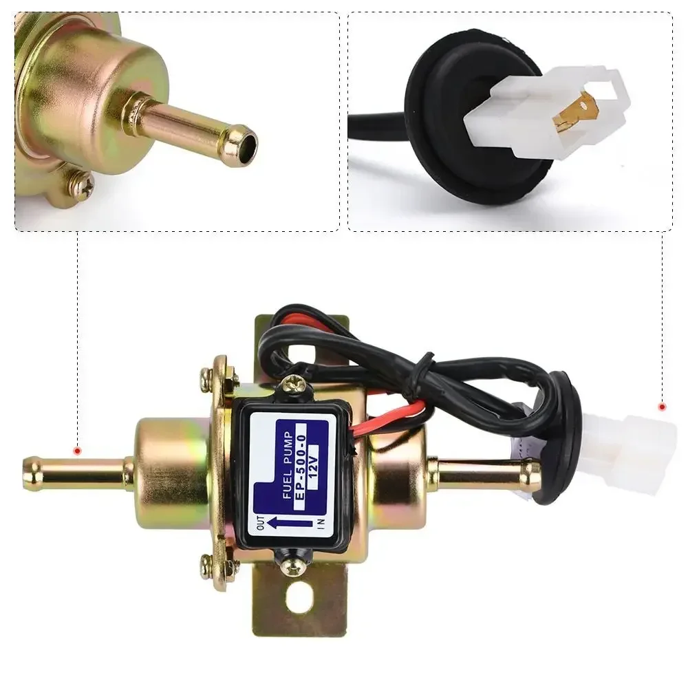 12V Electric Fuel Pump Universal For Gas Diesel Motorcycle Oil Pipe EP500-0 EP5000 EP-500-0 035000-0460
12V Electric Fuel Pump Universal For Gas Diesel Motorcycle Oil Pipe EP500-0 EP5000 EP-500-0 035000-0460