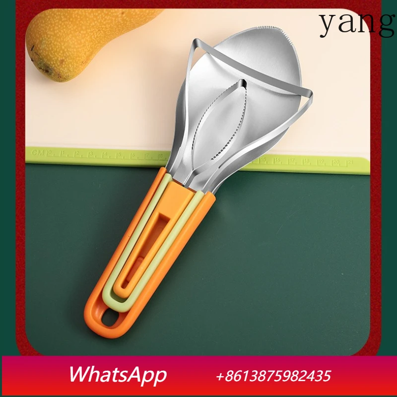 LMM Convenient and Quick Fruit Cutter Fruit Cutting Artifact Core Remover Mango Spoon
LMM Convenient and Quick Fruit Cutter Fruit Cutting Artifact Core Remover Mango Spoon