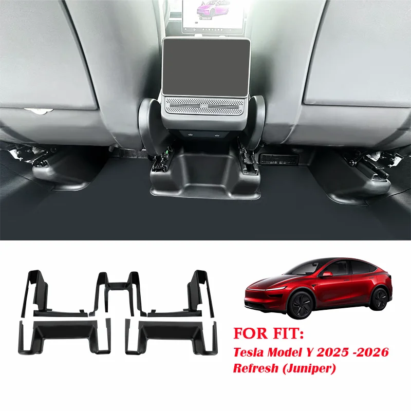 Under-seat Protector, Seat Slide Rail Pad Cover and Kick-Proof Corner Seat Wrap Protection Kit for Tesla Model Y 2025-2026
Under-seat Protector, Seat Slide Rail Pad Cover and Kick-Proof Corner Seat Wrap Protection Kit for Tesla Model Y 2025-2026