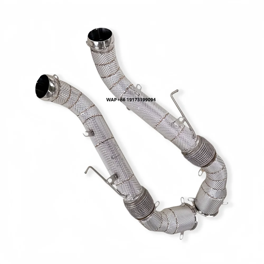 Car Exhaust Downpipes Head for McLaren 570 570S 3.8T 2015-2019 Stainless Steel Insulated Exhaust Pipes Catalytic Converter
Car Exhaust Downpipes Head for McLaren 570 570S 3.8T 2015-2019 Stainless Steel Insulated Exhaust Pipes Catalytic Converter
