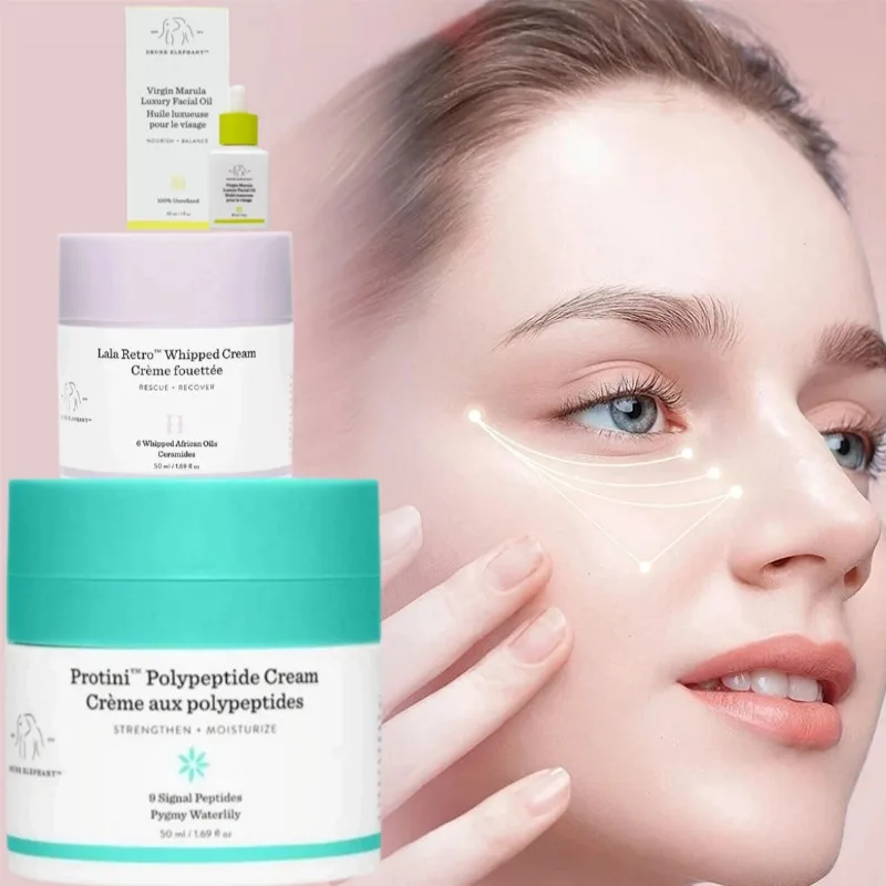Collagen Polypeptide Improve Fine Lines&Firming Face Cream Lala Retro Moisturizing Cream Virgin Marula Luxury Face Oil Skin Care
Collagen Polypeptide Improve Fine Lines&Firming Face Cream Lala Retro Moisturizing Cream Virgin Marula Luxury Face Oil Skin Care
