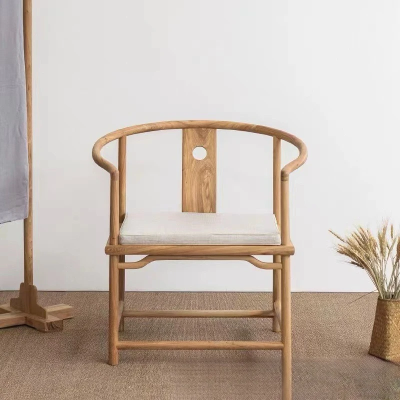 New Chinese style armchair Official hat Master Solid wood tea dining Leisure chair Bar chair
New Chinese style armchair Official hat Master Solid wood tea dining Leisure chair Bar chair