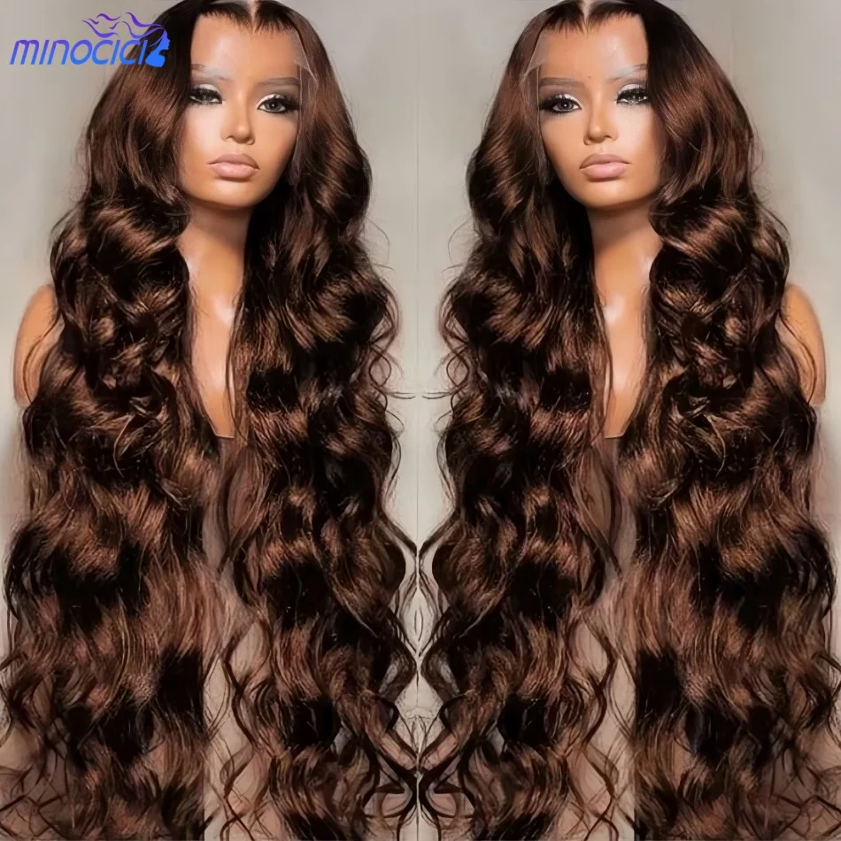 Chocolate Brown Body Wave Human Hair Wigs 13X6 Hd Lace Frontal Wig Human Hair 250 Density Colored Preplucked Lace Front Wig 30 34 Inch
Chocolate Brown Body Wave Human Hair Wigs 13X6 Hd Lace Frontal Wig Human Hair 250 Density Colored Preplucked Lace Front Wig 30 34 Inch