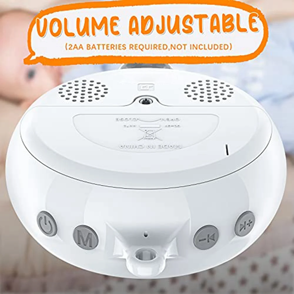 L68ACrib Mobile Motor Baby Music Box Spinner with 3 Modes Volume Adjustable 12 Lullabies Auto-Off After 30 Minutes
L68ACrib Mobile Motor Baby Music Box Spinner with 3 Modes Volume Adjustable 12 Lullabies Auto-Off After 30 Minutes