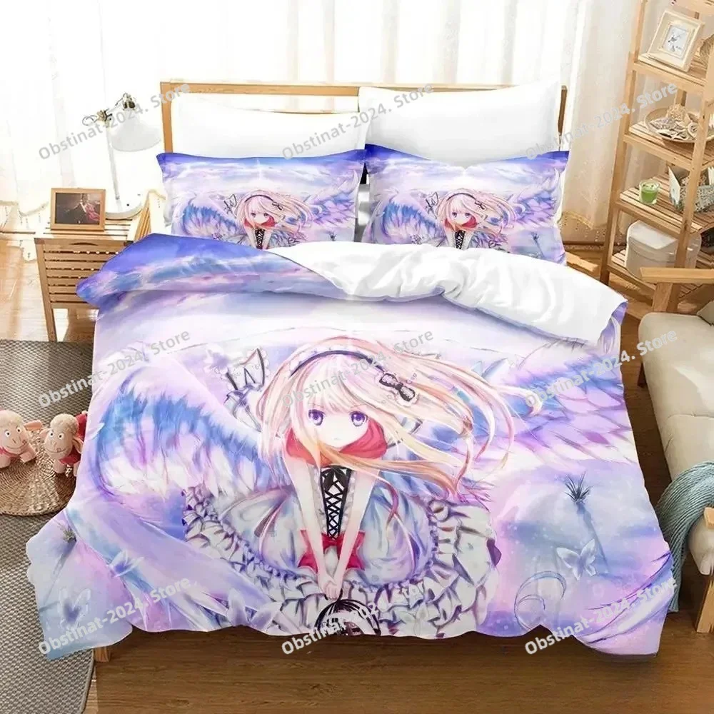 Home Living Luxury Angel Girl Bedding Set Single Twin Full Queen King Size Bed Set Adult Kid Bedroom Duvet cover Sets Anime Bed
Home Living Luxury Angel Girl Bedding Set Single Twin Full Queen King Size Bed Set Adult Kid Bedroom Duvet cover Sets Anime Bed