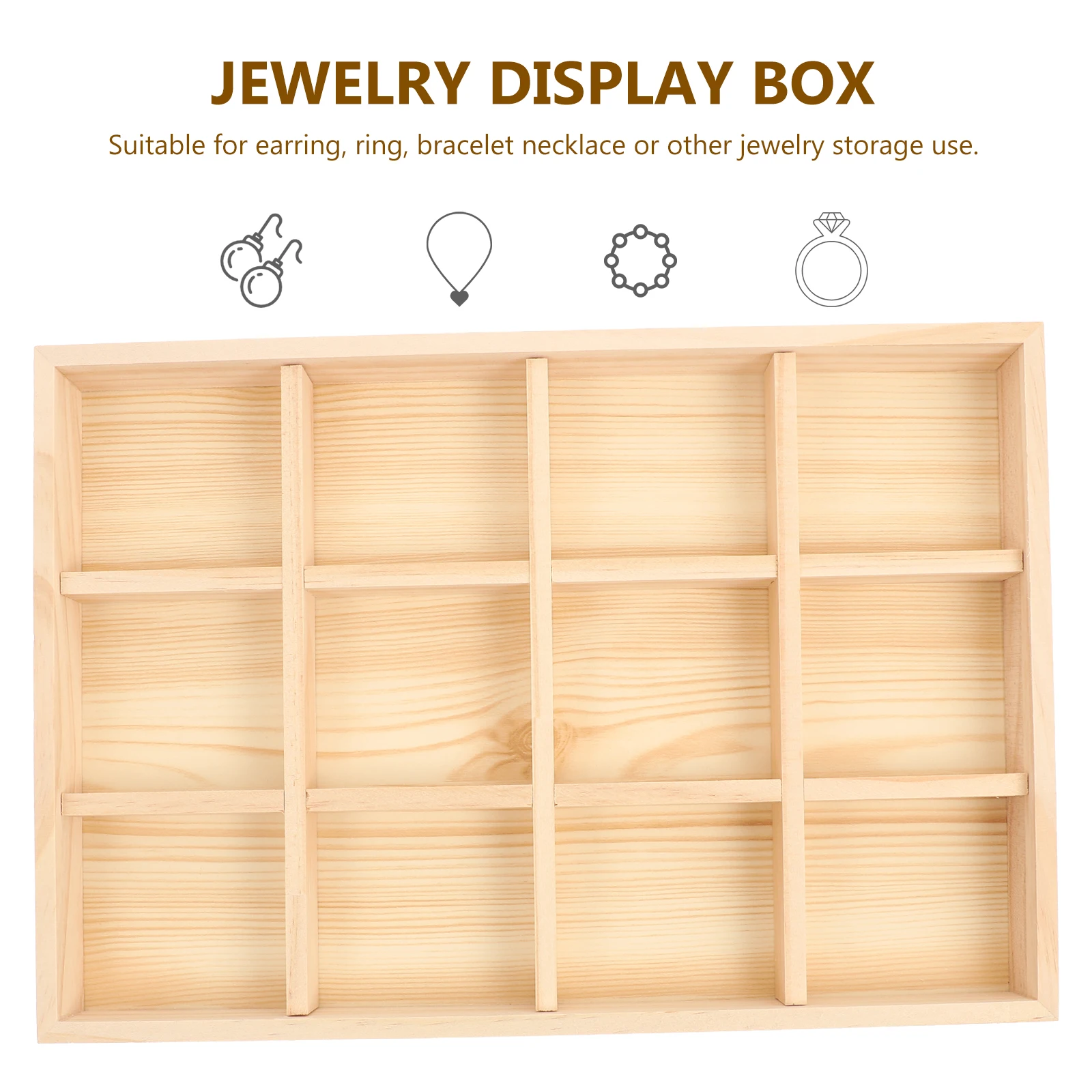 Creative Wooden Jewelry Tray Organizer Display Storage Case For Rings Earrings Necklaces Bracelets Keys Trinkets Household
Creative Wooden Jewelry Tray Organizer Display Storage Case For Rings Earrings Necklaces Bracelets Keys Trinkets Household