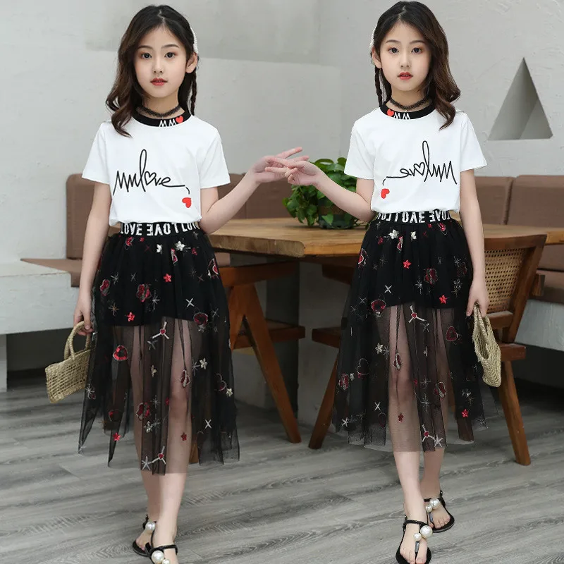 Children clothing sets summer new summer baby clothes girls' dress summer short-sleeved Yarn skirt suit children' s wear
Children clothing sets summer new summer baby clothes girls' dress summer short-sleeved Yarn skirt suit children' s wear