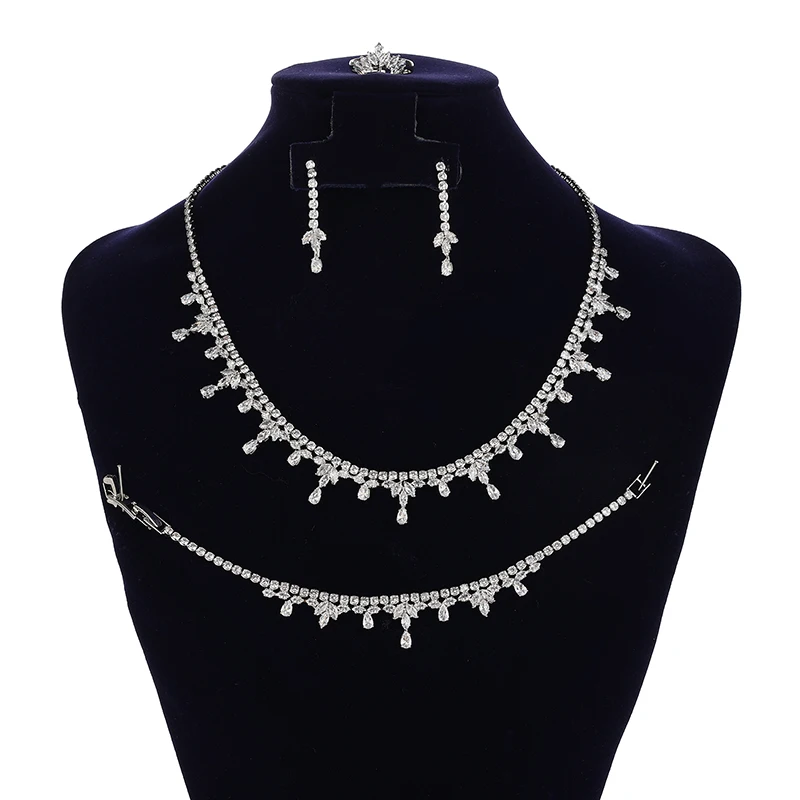 Jewelry Set HADIYAN Luxuriant Delicate Women Wedding Jewelry BN9099 Necklace Bracelet Ring Earrings Cubic Zirconia Party Gifts
Jewelry Set HADIYAN Luxuriant Delicate Women Wedding Jewelry BN9099 Necklace Bracelet Ring Earrings Cubic Zirconia Party Gifts