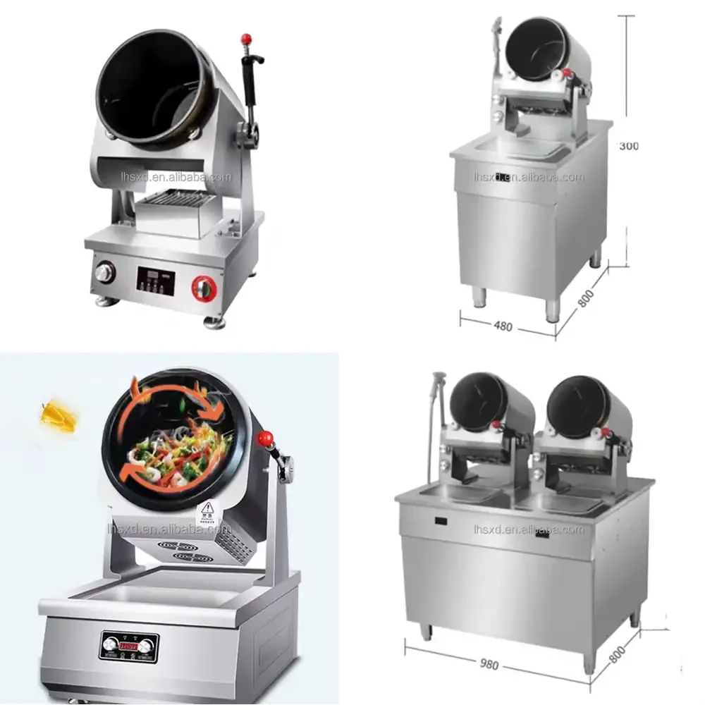 Full Automatic Vegetable Frying Machine Commercial New Intelligent Fried Rice Frying Machine
Full Automatic Vegetable Frying Machine Commercial New Intelligent Fried Rice Frying Machine