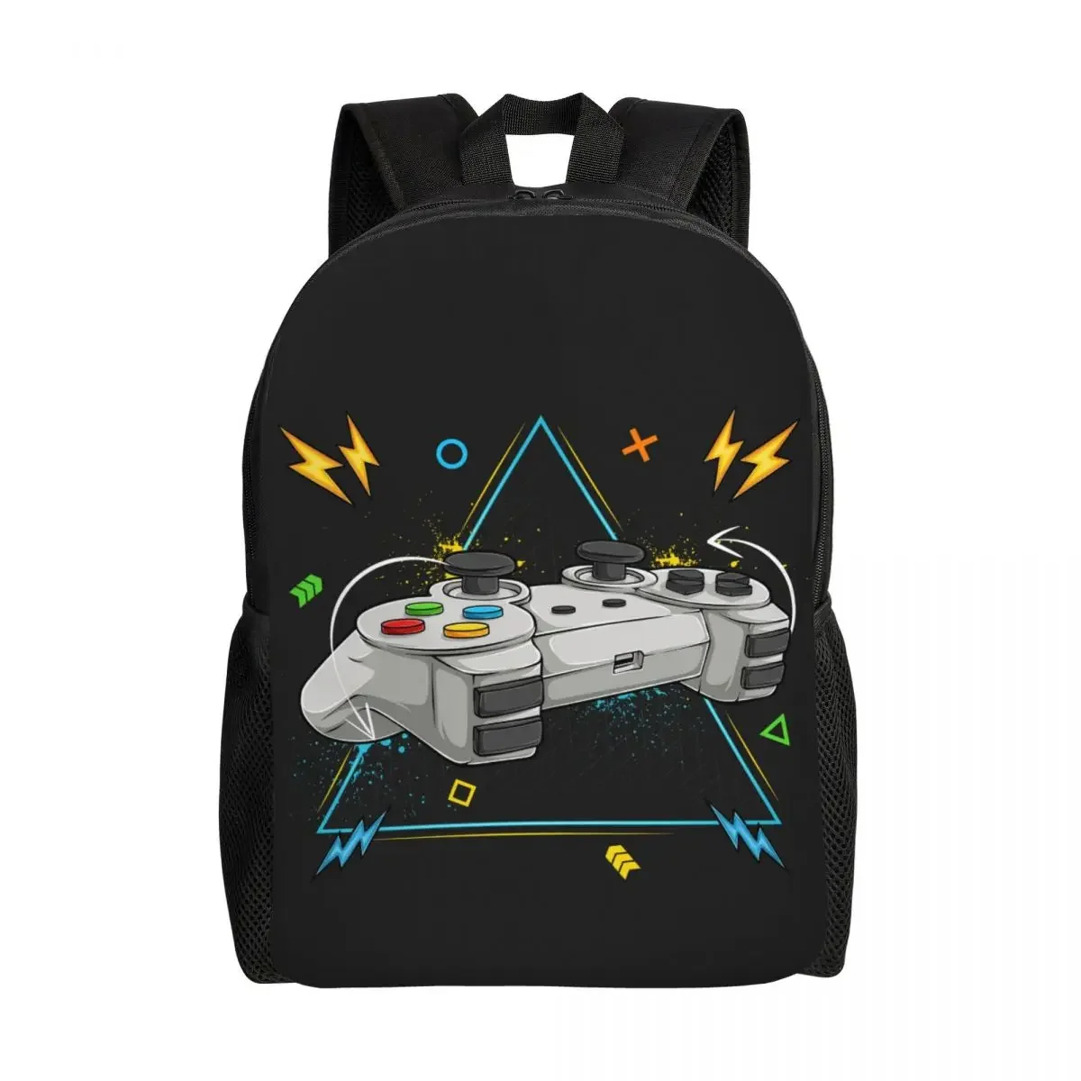 Custom Gamer Gaming Controller Laptop Backpack Women Men Casual Bookbag for College School Student Video Game Lover Gift Bags
Custom Gamer Gaming Controller Laptop Backpack Women Men Casual Bookbag for College School Student Video Game Lover Gift Bags