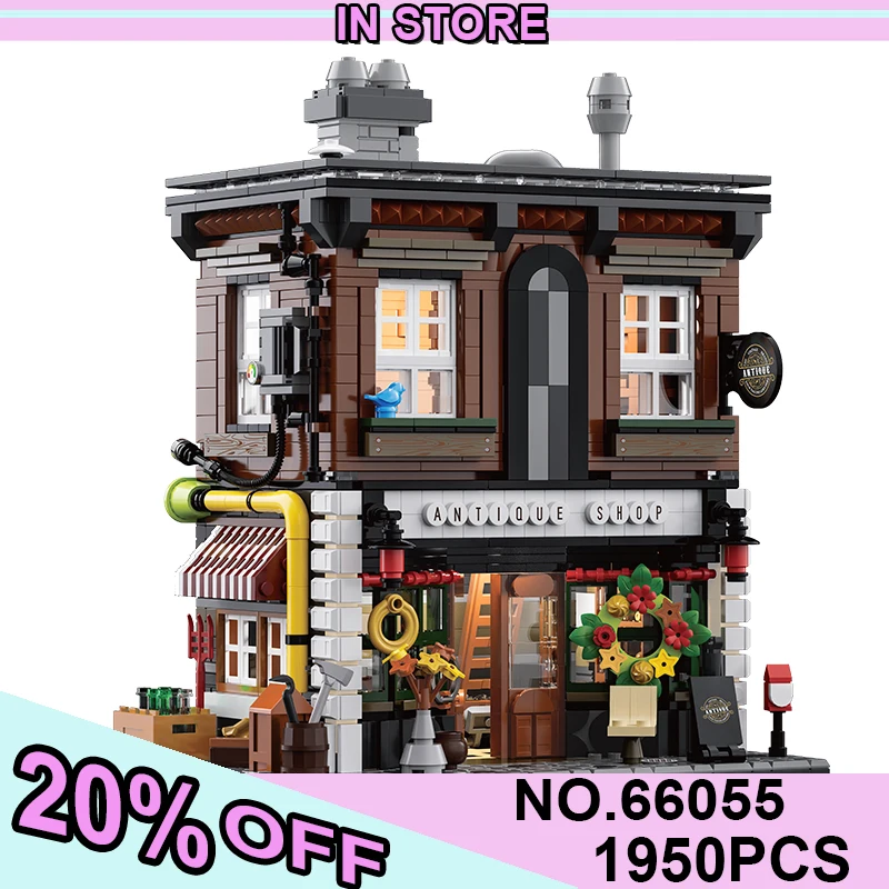 Antique Shop Model Building Blocks MOC 66055 Modular Architecture Bricks Ideas European Store Landscape Toy Gift Kids Aldults
Antique Shop Model Building Blocks MOC 66055 Modular Architecture Bricks Ideas European Store Landscape Toy Gift Kids Aldults