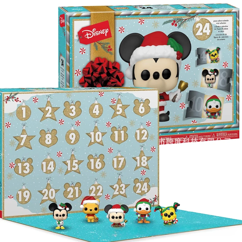 Disney Mickey Christmas Advent Calendar Box Toy for Kids Surprise Box Anime Figure Models Countdown Calendar Xmas Navidad Gift
Disney Mickey Christmas Advent Calendar Box Toy for Kids Surprise Box Anime Figure Models Countdown Calendar Xmas Navidad Gift