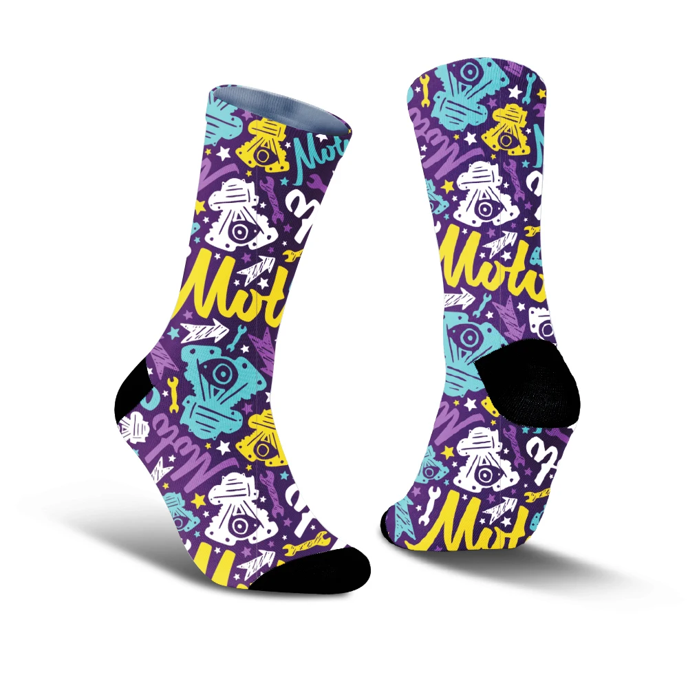 Cyclists, get our moisture - wicking socks! Durable with cool patterns, they keep feet dry for stylish rides.
Cyclists, get our moisture - wicking socks! Durable with cool patterns, they keep feet dry for stylish rides.