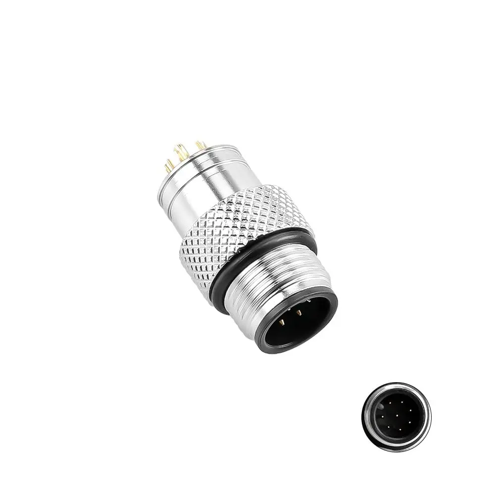 Alvins M12 8 Pin Male A-Code Connector Injection Molding Connector Male Straight Solder for Cable Unshielded Aviation
Alvins M12 8 Pin Male A-Code Connector Injection Molding Connector Male Straight Solder for Cable Unshielded Aviation