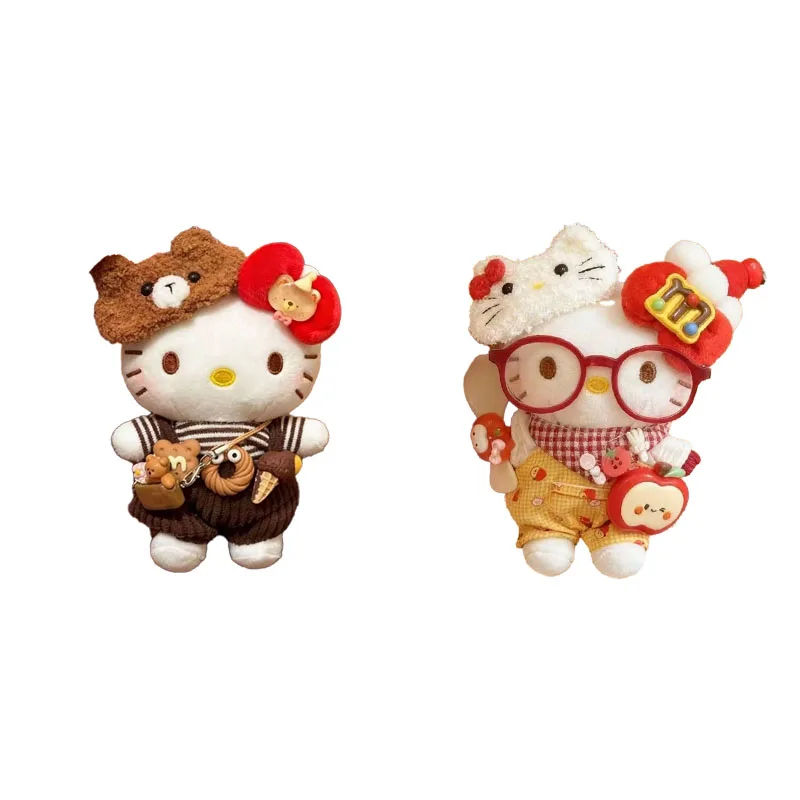 Cute Hello Kitty Plush Keychain Bestie Backpack Cartoon Doll Pendant Cuddly KT Cat Soft Stuffed Toys Perfect Gift for Girl Kids
Cute Hello Kitty Plush Keychain Bestie Backpack Cartoon Doll Pendant Cuddly KT Cat Soft Stuffed Toys Perfect Gift for Girl Kids