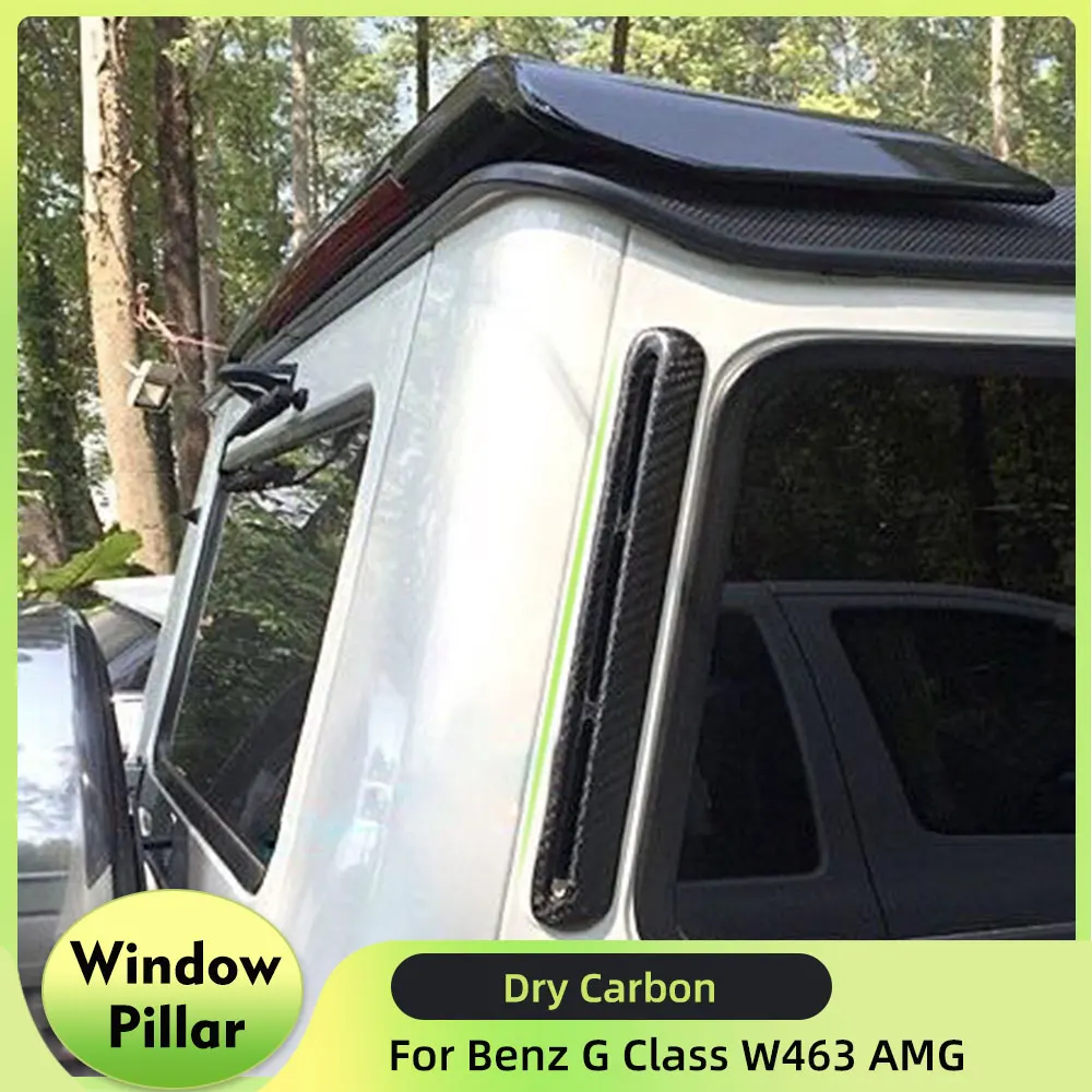 Car Side Window Pillar For Mercedes Benz G Class W463 G500 G55 G65 G63 AMG 2004-2018 Dry Carbon C Pillar Air Vent Trim Cover
Car Side Window Pillar For Mercedes Benz G Class W463 G500 G55 G65 G63 AMG 2004-2018 Dry Carbon C Pillar Air Vent Trim Cover