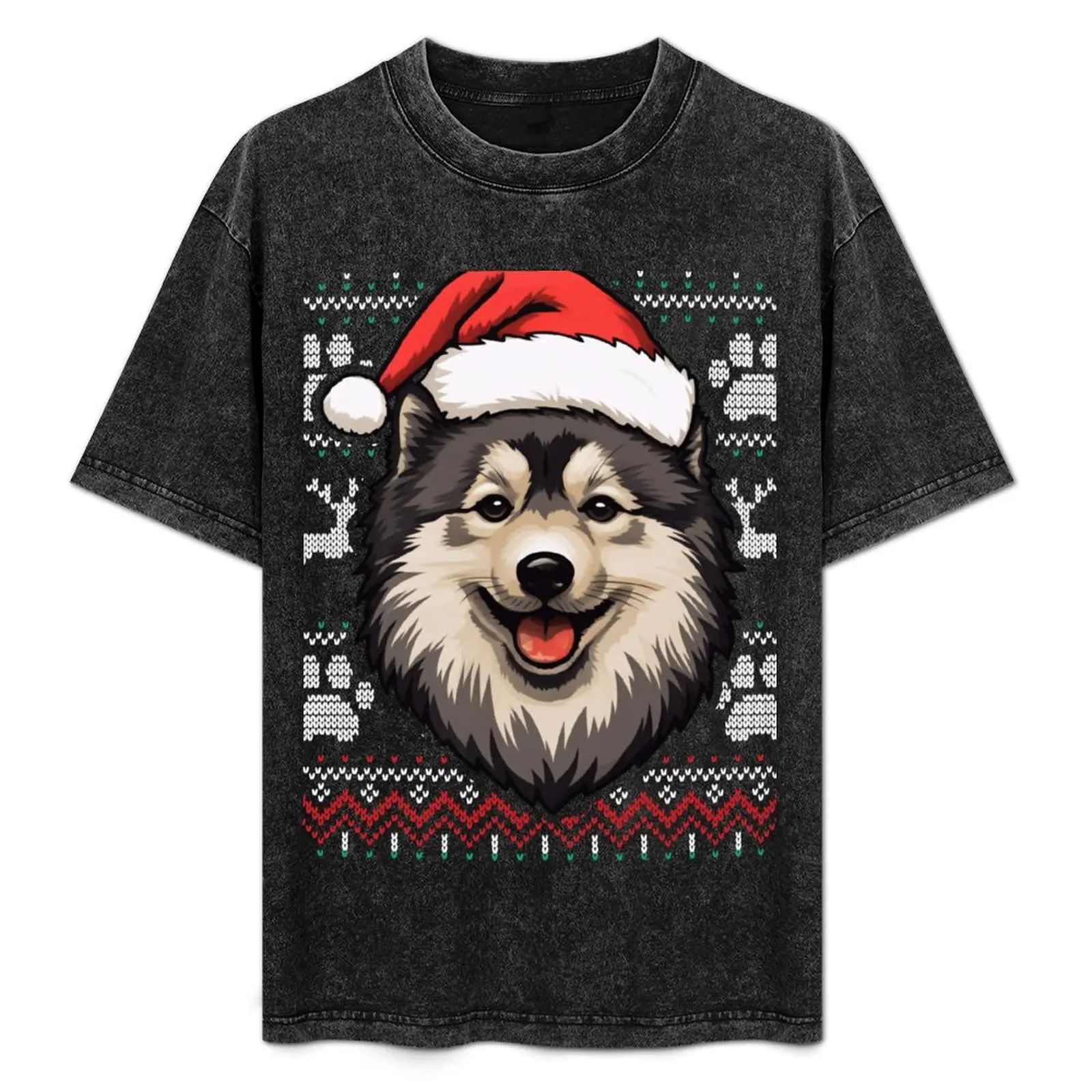 Finnish Lapphund Ugly Sweater Christmas T-Shirt Plus Size All Match Tee Shirt
Finnish Lapphund Ugly Sweater Christmas T-Shirt Plus Size All Match Tee Shirt
