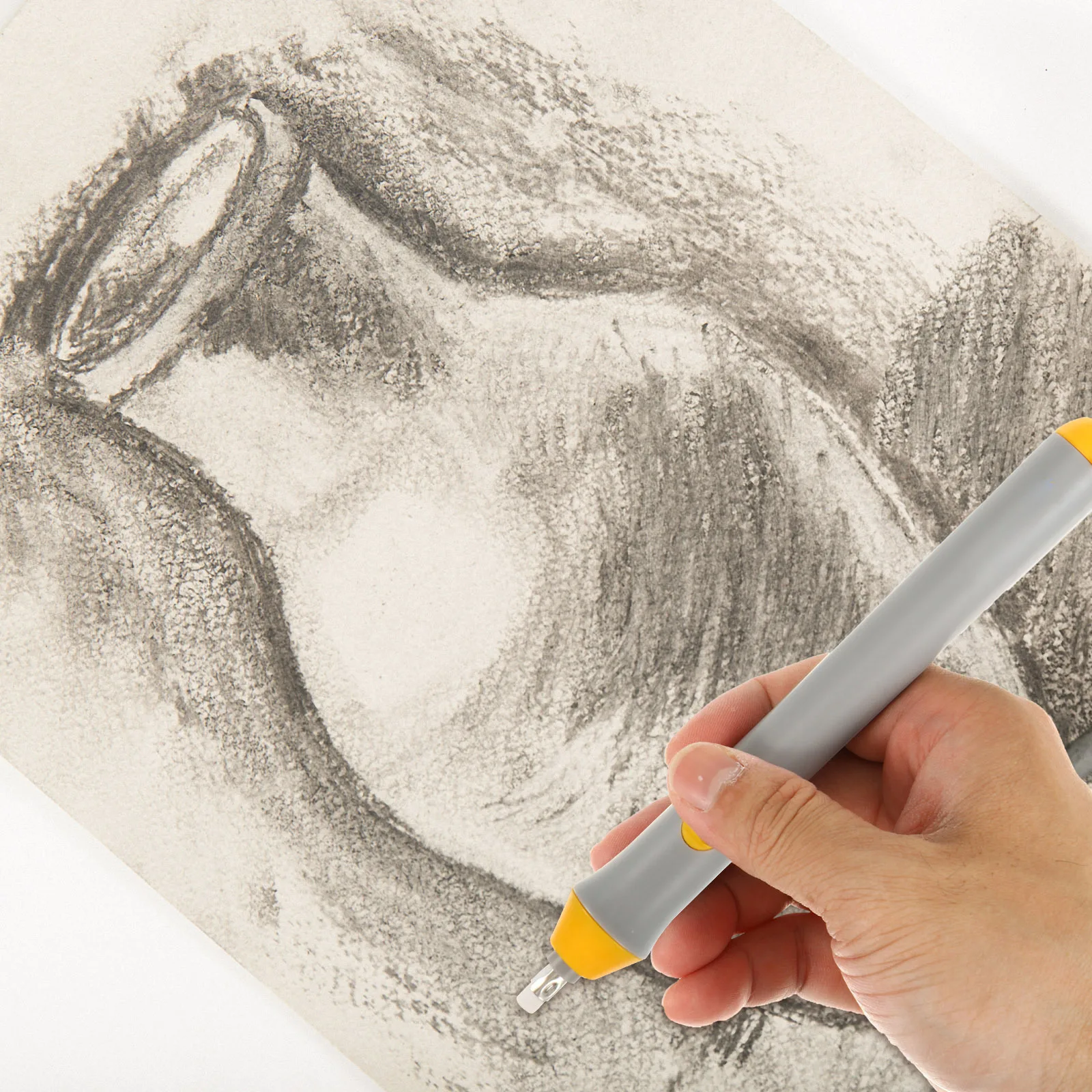 Portable Electric Eraser Professional Drafting Tool Lightweight Precise Sketch Erasing Art Supplies Electric Eraser
Portable Electric Eraser Professional Drafting Tool Lightweight Precise Sketch Erasing Art Supplies Electric Eraser