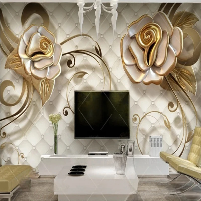 Custom Floral Mural European Style 3D Stereo Flower Wallpaper For Living Room Bedroom Office Home Decor Background Painting
Custom Floral Mural European Style 3D Stereo Flower Wallpaper For Living Room Bedroom Office Home Decor Background Painting