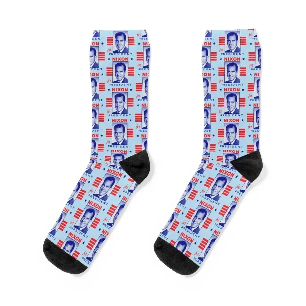 1972 Nixon for President Socks japanese fashion moving stockings Socks Men Women's
1972 Nixon for President Socks japanese fashion moving stockings Socks Men Women's