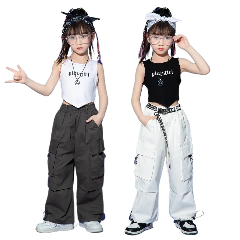Children's Hiphop Costume Summer Girls Blast Street Jazz Performance Costume Children's Hiphop Hip Hop Drum Kit
Children's Hiphop Costume Summer Girls Blast Street Jazz Performance Costume Children's Hiphop Hip Hop Drum Kit
