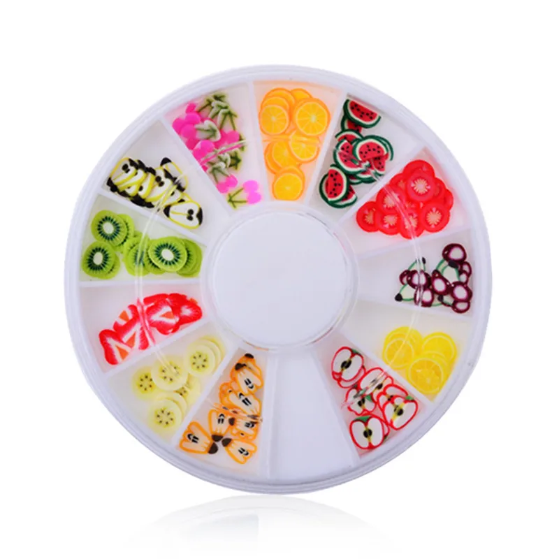 new Wheel Nail Art Decorations Clay Fruit Slices Wheel Nail Art Rhinestones nail phone dirr
new Wheel Nail Art Decorations Clay Fruit Slices Wheel Nail Art Rhinestones nail phone dirr